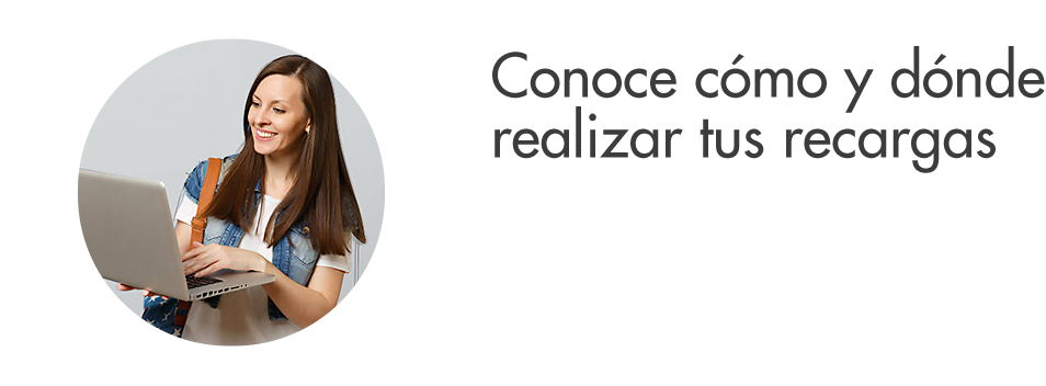 Conoce cómo y dónde recargar tu OLO